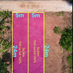 Đất TC 5*24m,880tr,Đường B5,Phạm Ngũ Lão,thôn 4,gần Vành Đai,nhiều lô khác