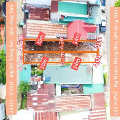 💥4 Lô TC 4,2*10m, và 4*14m,Đường Xô Viết Nghệ Tĩnh,Ngay Trung Tâm Thành Phố