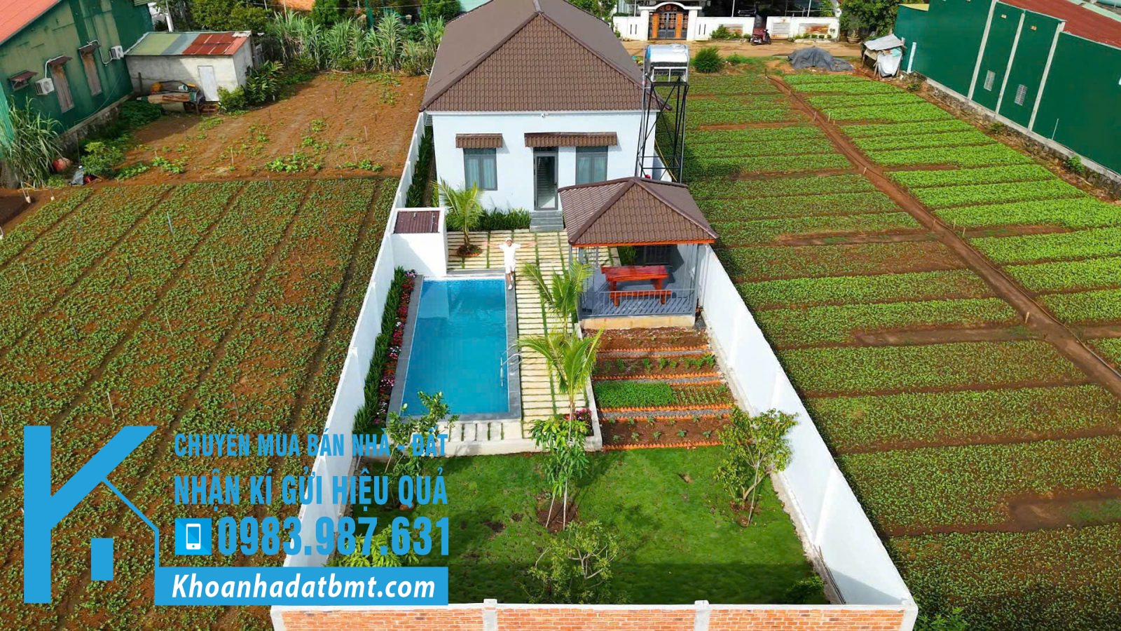 💥NHÀ VƯỜN TC 10*50m,CÓ HỒ BƠI,hẻm Ywang NGAY SAU CHỢ EAKAO - Hình ảnh 9