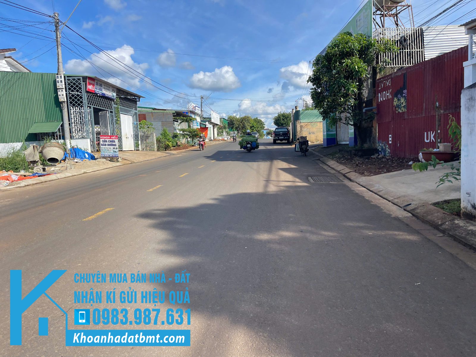 Đất TC 5,16*27m.nở hậu 5,27m,đường Y Ngông,gần Vành Đai