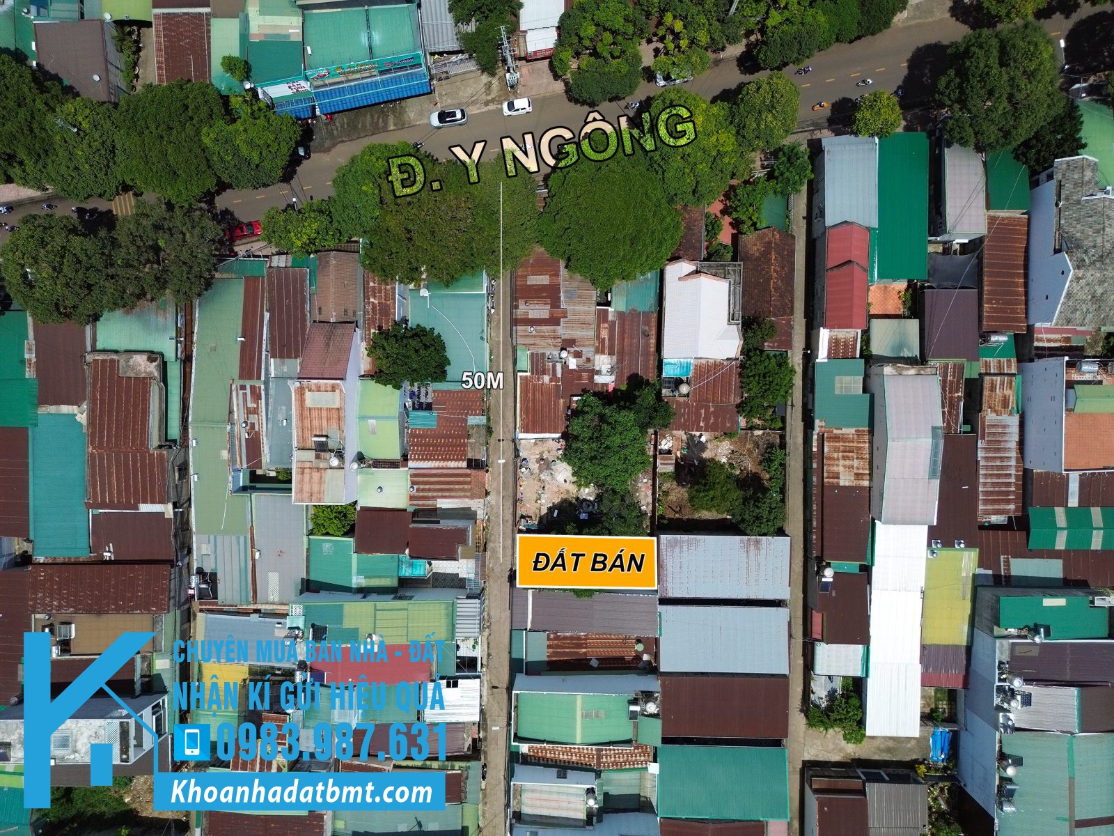 💥Đất TC 6*17,6m,hẻm 141 Y ngông,Gần Eco palace ,nhiều lô khác - Hình ảnh 2