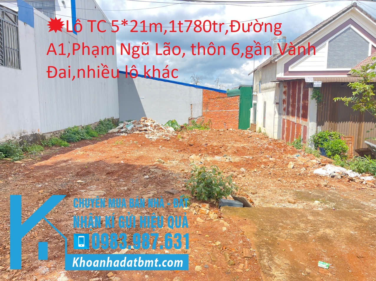 Lô TC 5*21m,Đường A1,Phạm Ngũ Lão, thôn 6,gần Vành Đai,nhiều lô khác - Hình ảnh 3