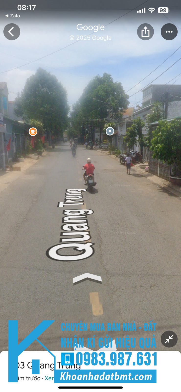 💎 Lô TC 4x16m mặt tiền kinh doanh Quabg Trung, ngay trung tâm - Hình ảnh 3