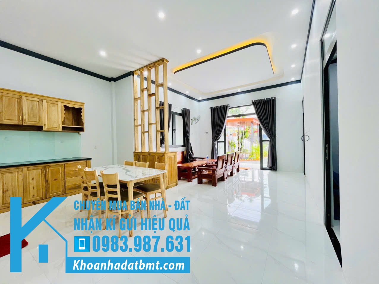 💎 Nhà Vườn Villa Mini 10x26m, p Eakao cách chợ Eakao 2km - Hình ảnh 3