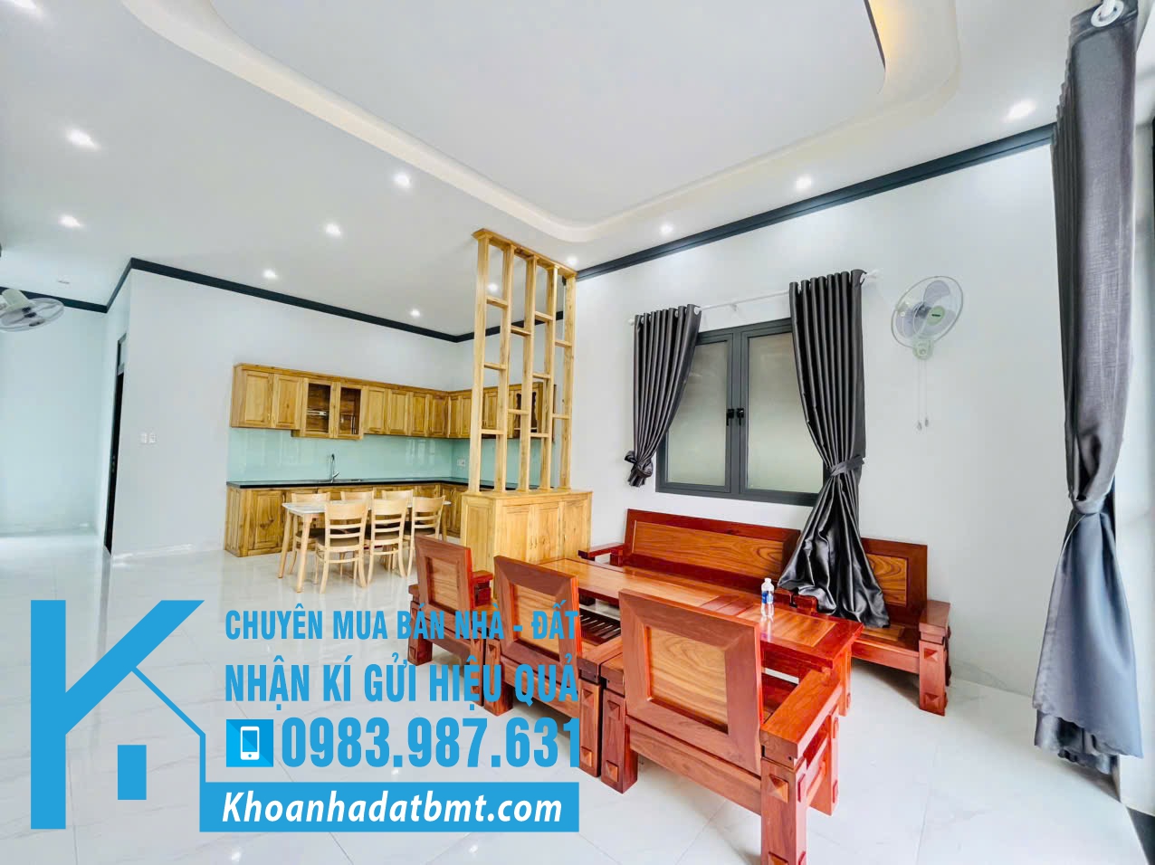 💎 Nhà Vườn Villa Mini 10x26m, p Eakao cách chợ Eakao 2km - Hình ảnh 4