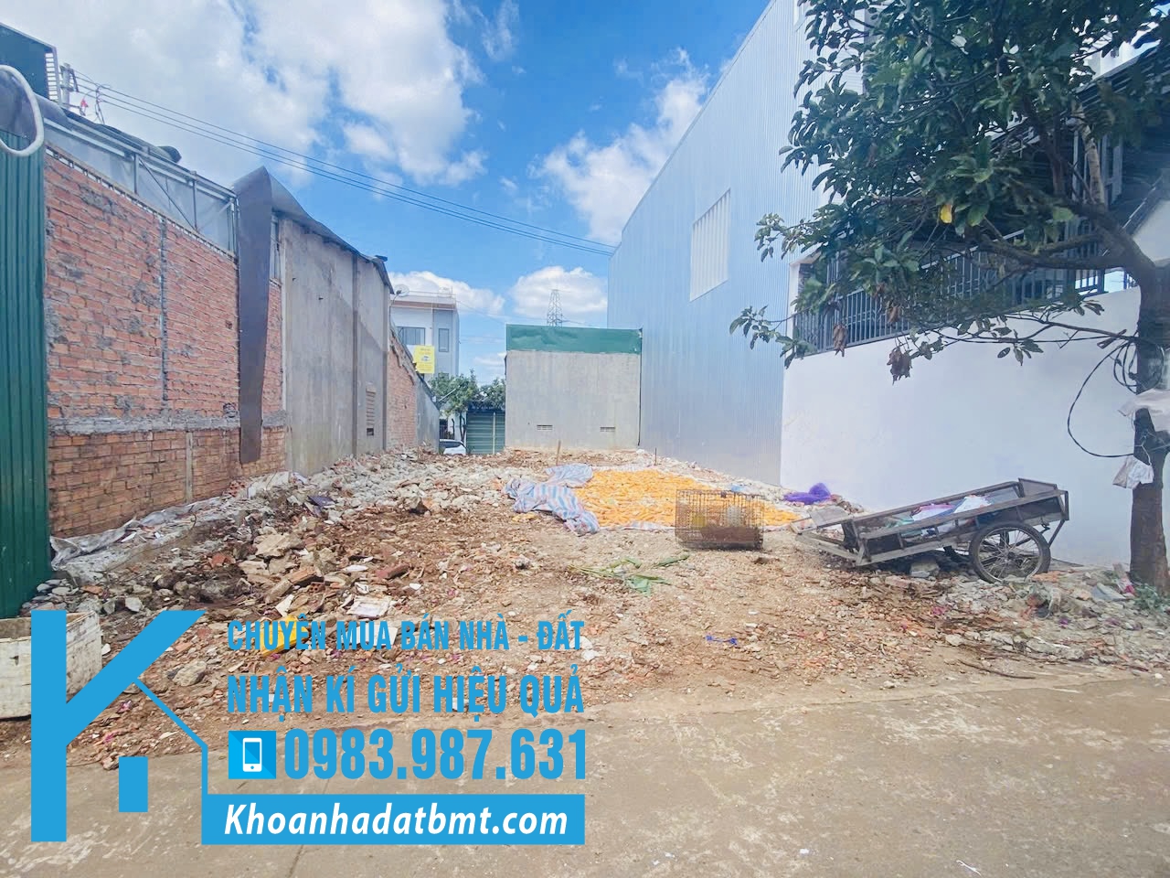 💎 2 Lô TC 100% liền kề 4,03x13m hẻm cấp 1 Mai Thị Lựu, Gần đường 19 tháng 5