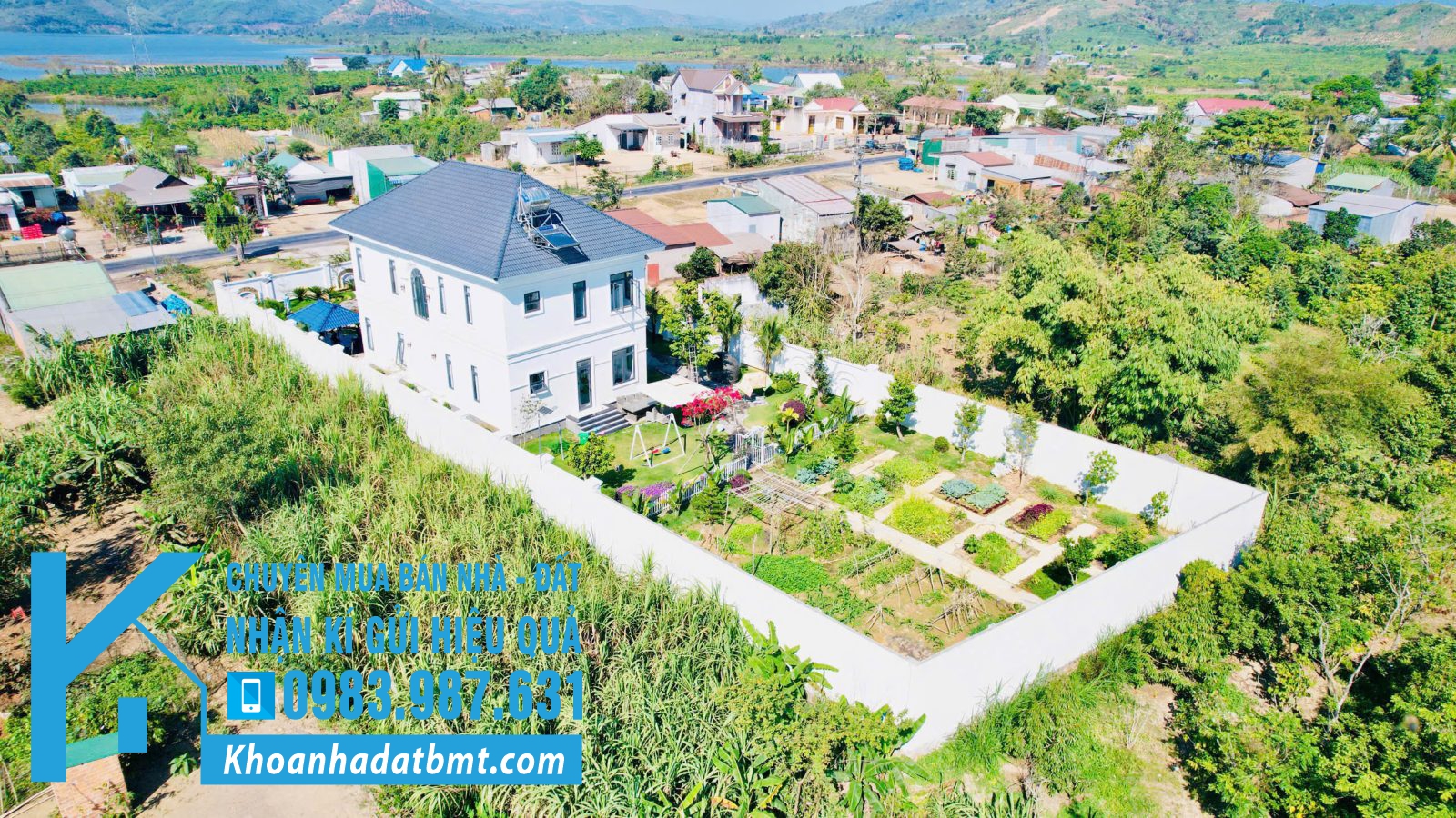 💎 Biệt Thự TC 20x83m bám đường QL27 thuộc Krông Nô- Lăk, giáp ranh Lâm Đồng