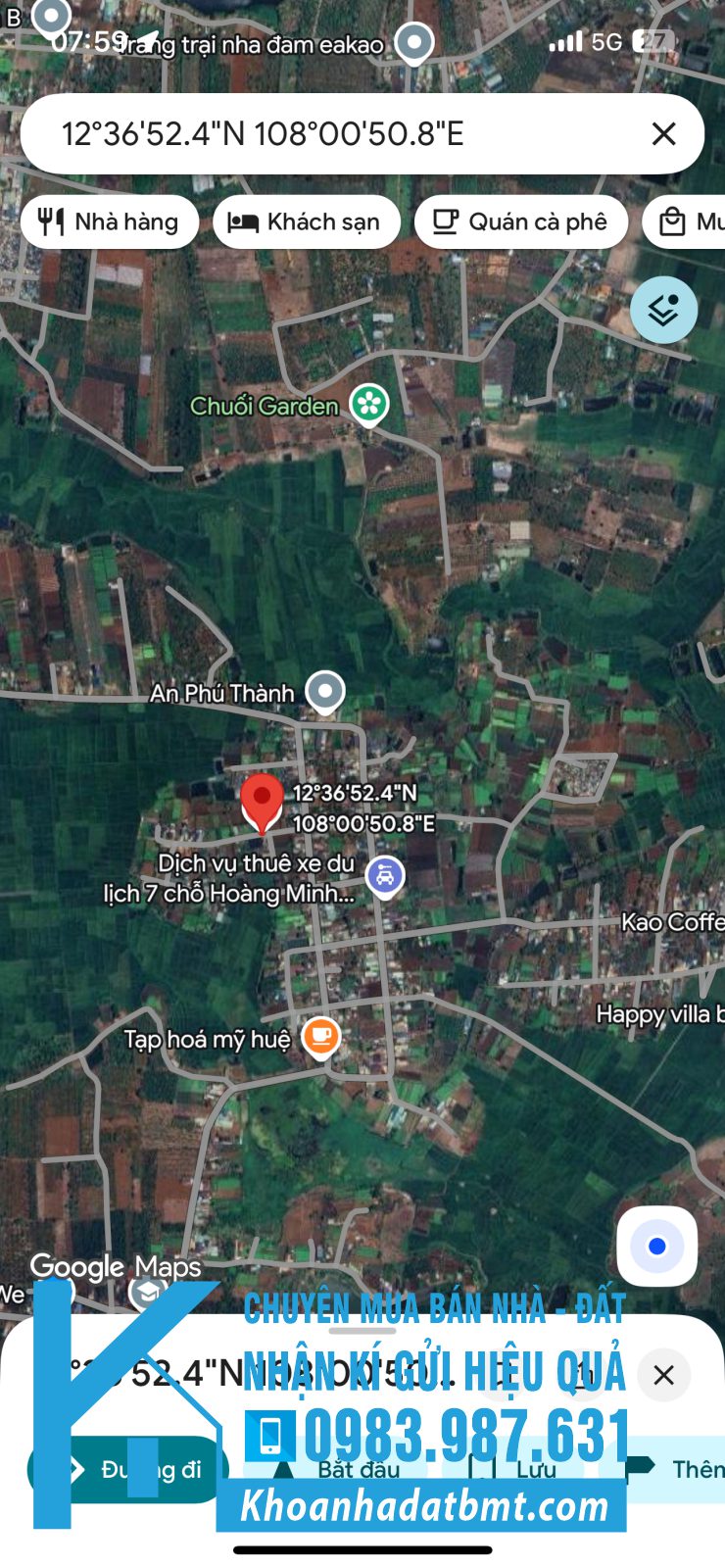 💎 Nhà TC 5x20m cách chợ Eakao 1,5km, thuộc thôn Tân Thành, xã Hoà Phú - Hình ảnh 7