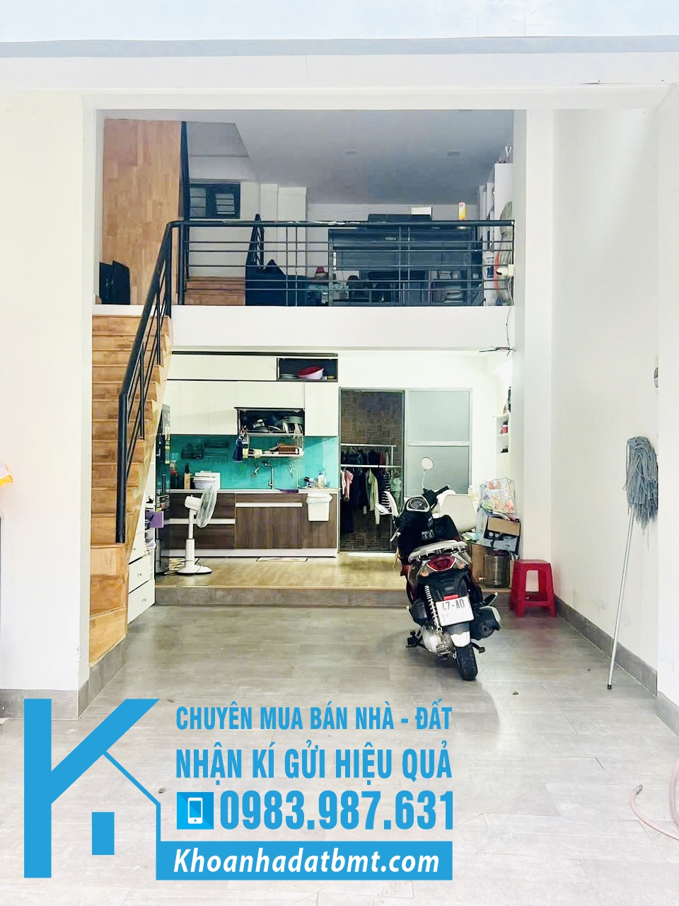 💎 Nhà mê lửng TC 4x11m hẻm 188 A Ma Khê - Gần Hùng Vương