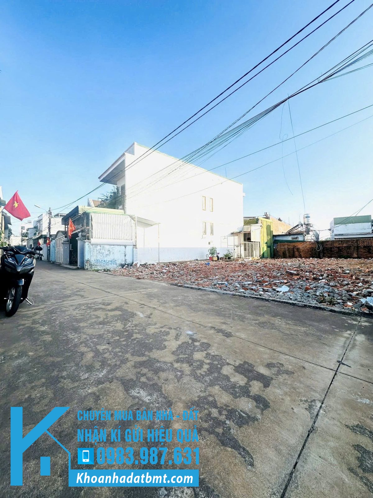 💎 Lô TC100% 4x18m thực tế 4x22m hẻm 45 Nguyễn Viết Xuân- gần chợ Tân Thành- HT - Hình ảnh 2