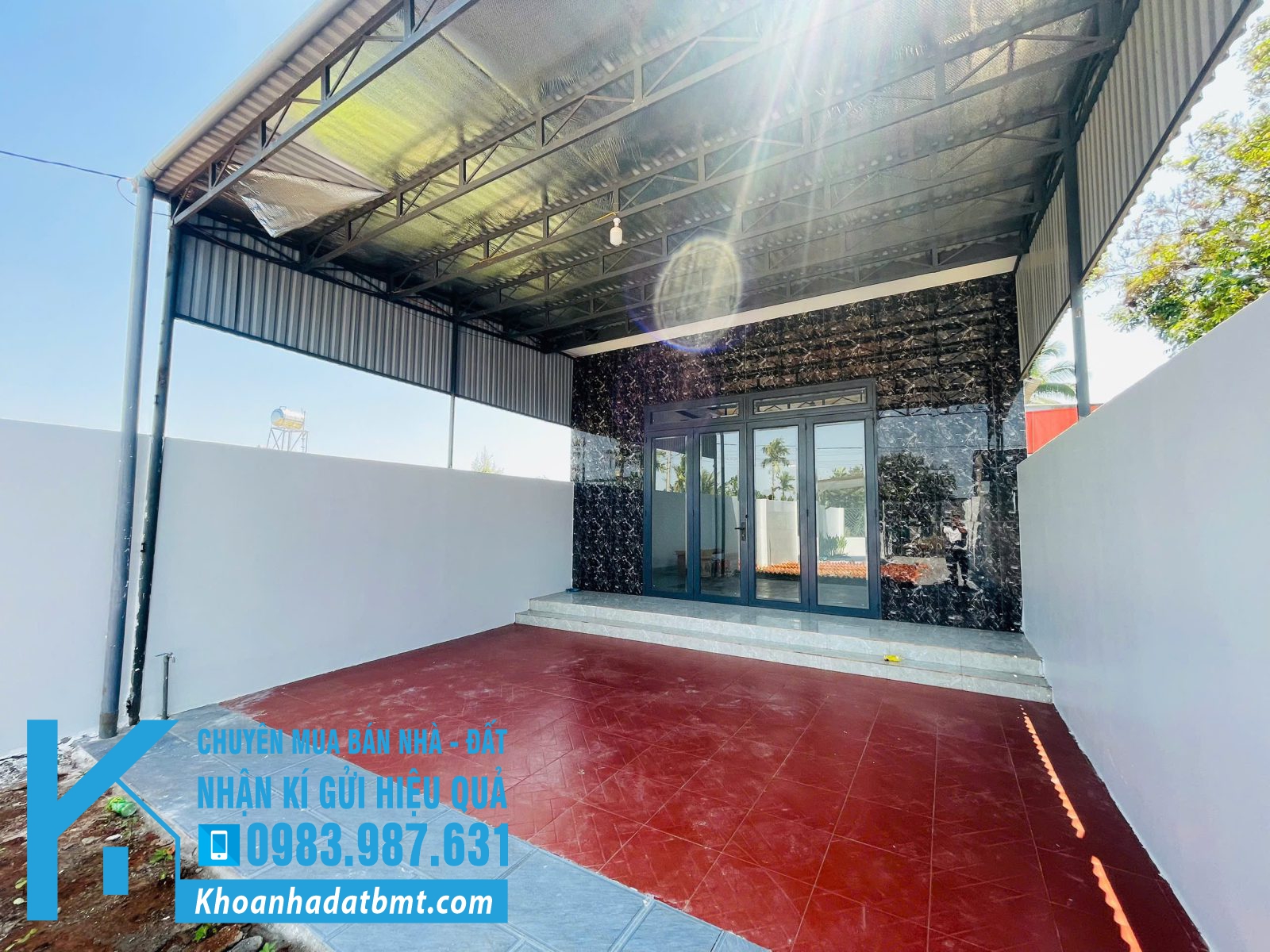 💎 Nhà cấp 4 mới 100% 5,5x38m nở hậu 7,5m - phường Eakao, gần chợ Tự Thành - Hình ảnh 2