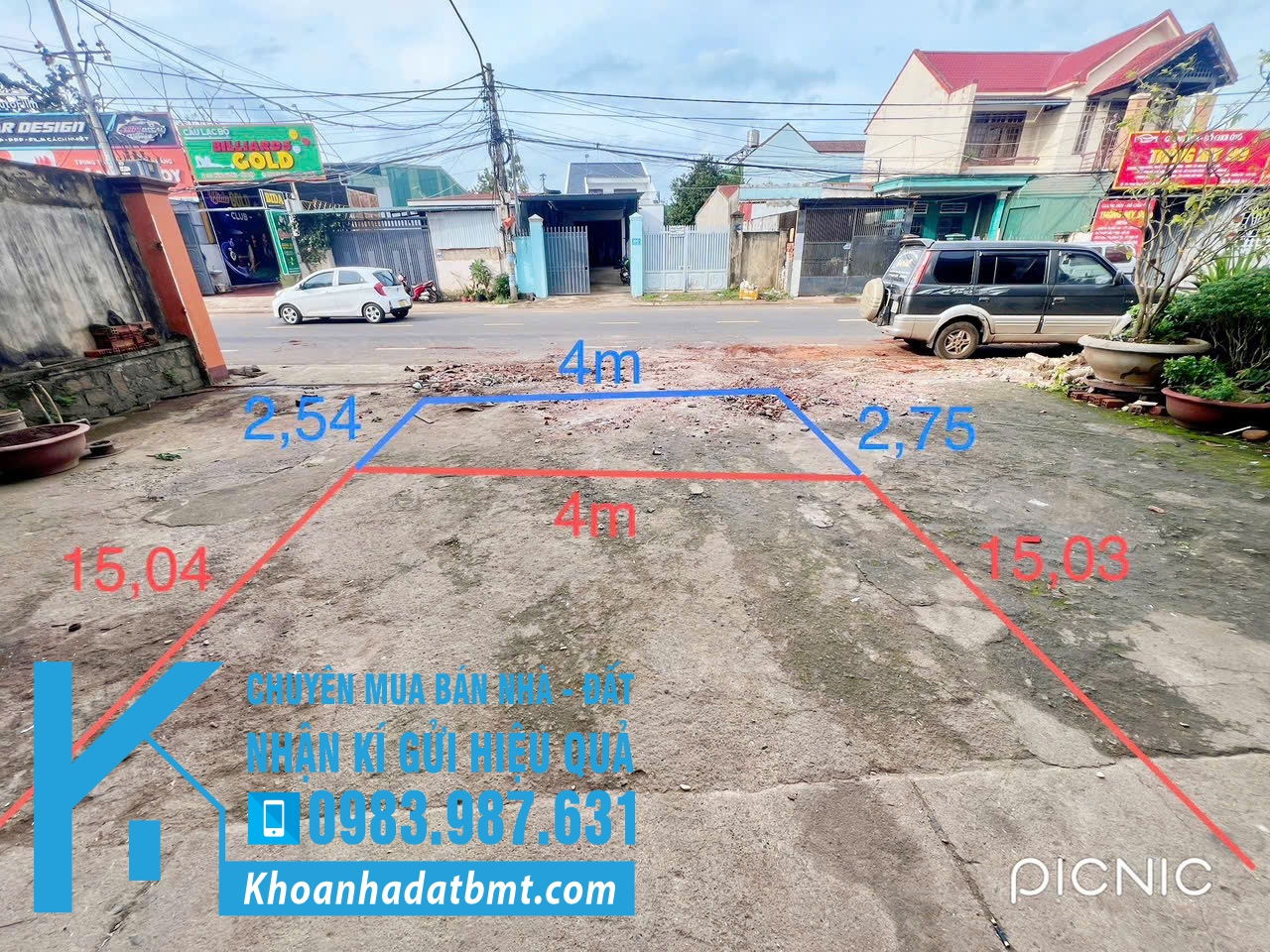 💎 Lô TC100% 4x17m mặt tiền kinh doanh đường HÙNG VƯƠNG, gần AMAKHE, ngay trung tâm - Hình ảnh 3