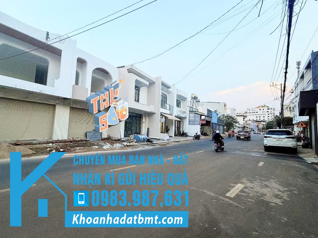 💎 Nhà mê 4,5x18m ( Dtsd 180m2) mặt tiền kinh doanh đường Hùng Vương, ngay trung tâm