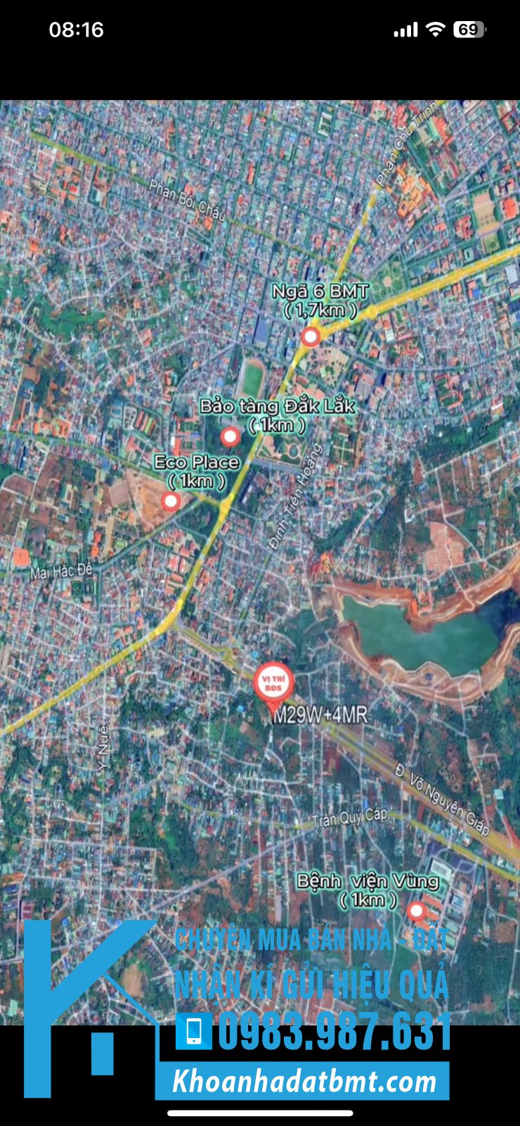 💎3 Lô TC liền kề ( 5x28m - 10x28m - 5,48x60m nở hậu) hẻm Nguyễn Du , ngay Đại Lộ Đông Tây - Hồ Eatam - Hình ảnh 4