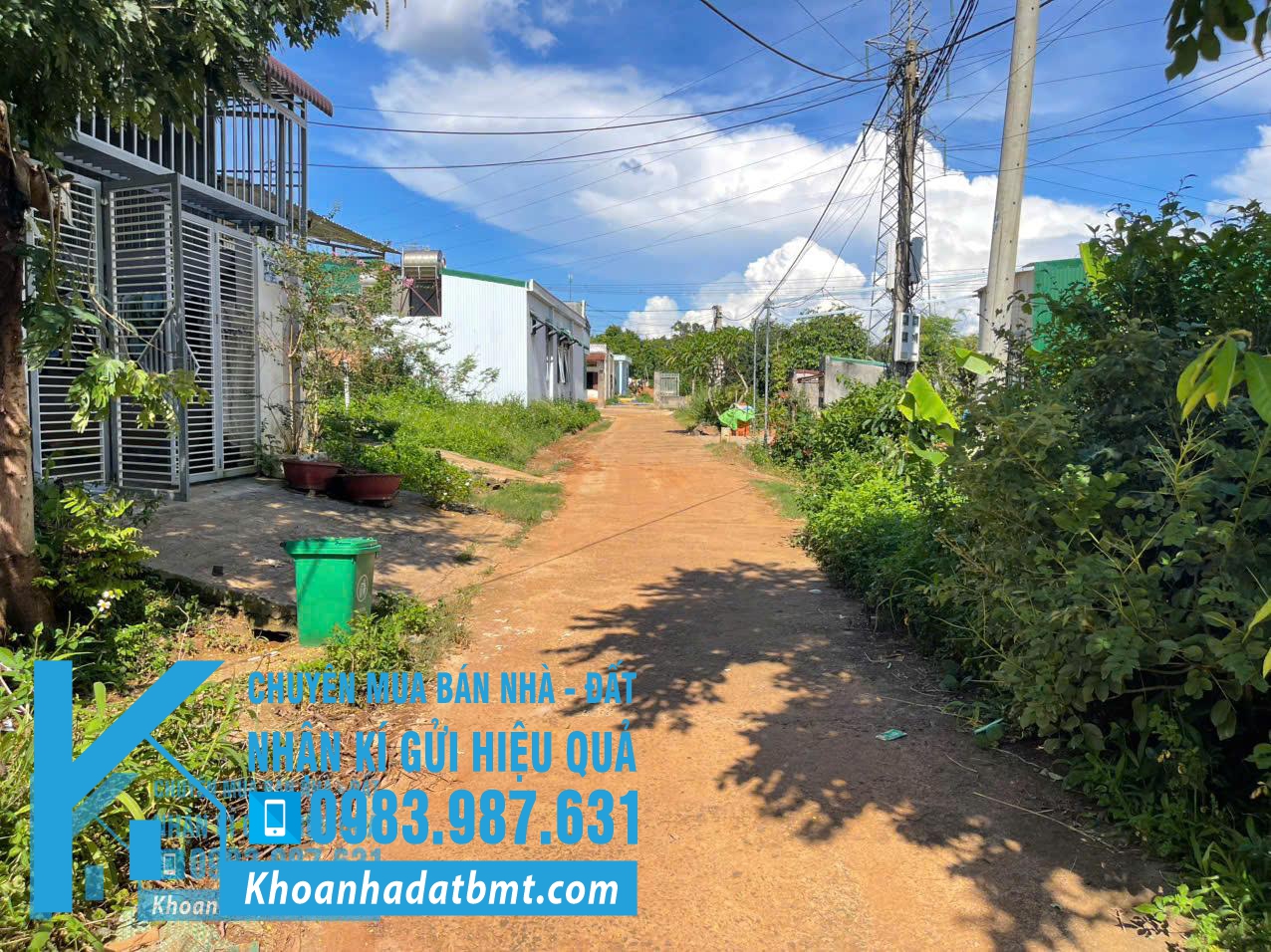 💥HẠ GIÁ,Đất TC 5*21m,hẻm Đường B2,hẻm thông qua B3,Phạm Ngũ Lão,thôn 4,gần Vành Đai,nhiều lô khác