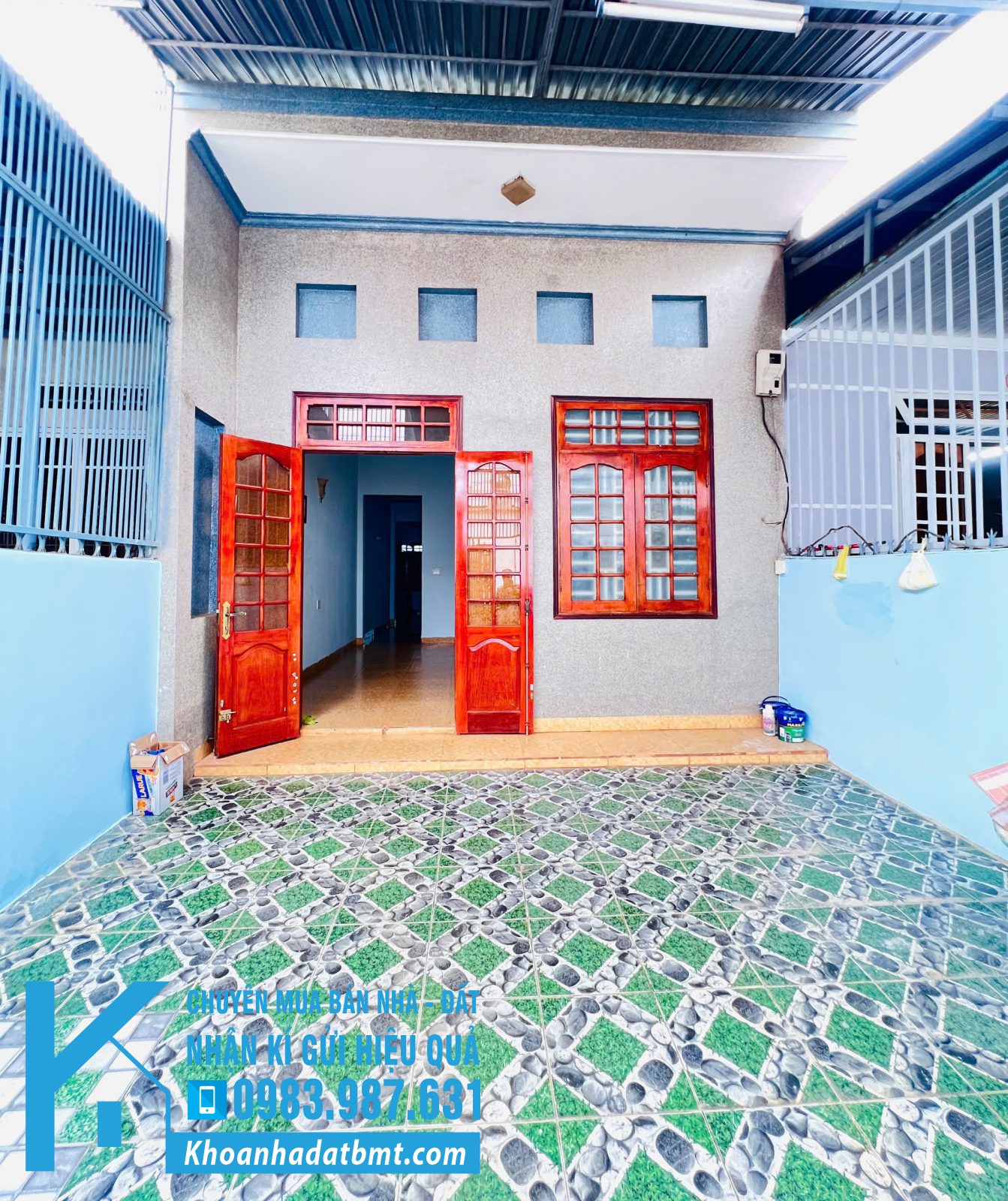 💎Nhà TC100% 4,87x22m hẻm 102 Nguyễn Tất Thành, thông Đinh Núp, hạ còn 4tỷ090