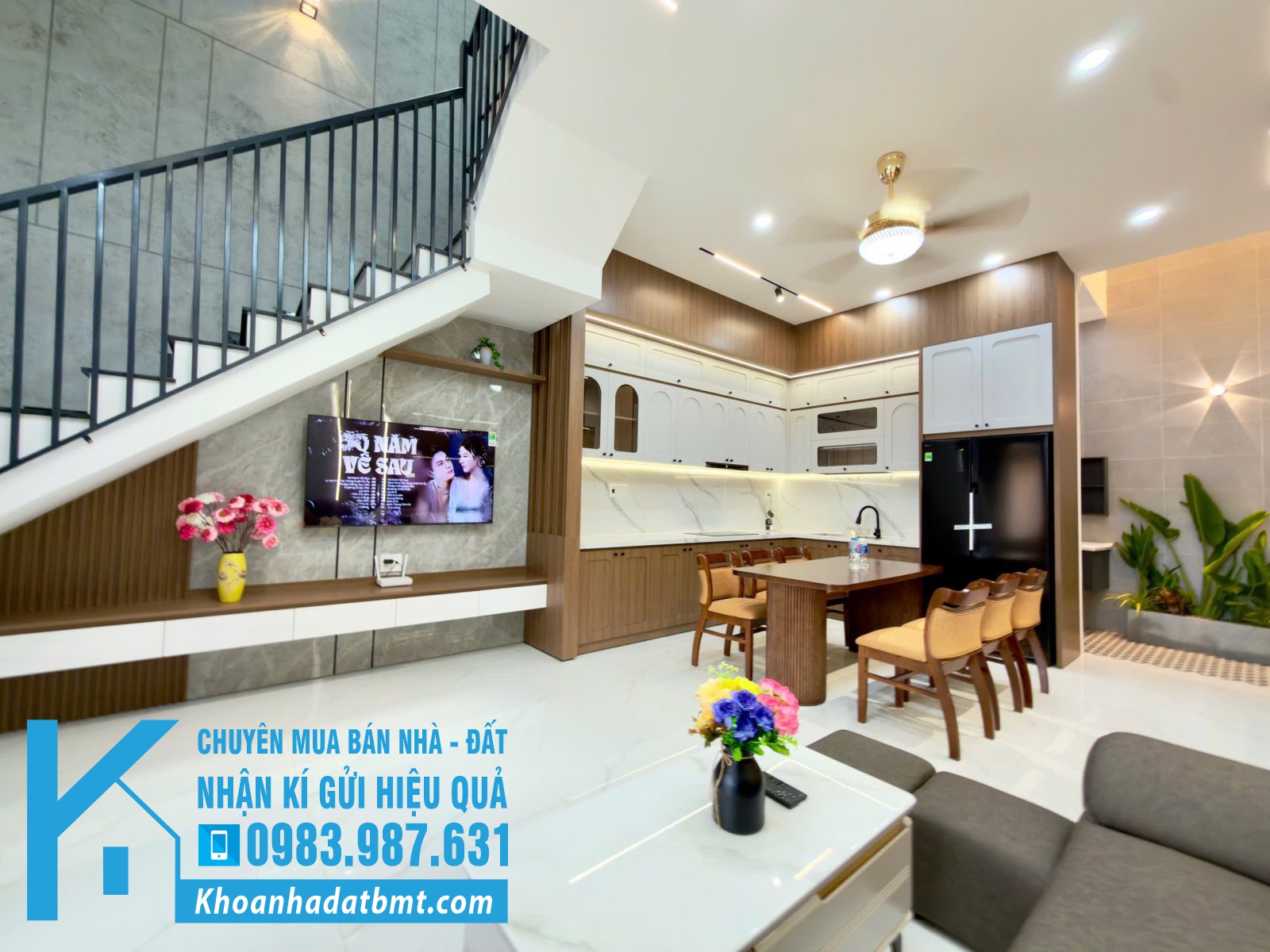 💎 Nhà 3 tầng tân cổ điển 5x16m ( dtsd 180m2) đường Trần Can – Hẻm cấp 1 Y Wang hạ giá còn 4tỷ450