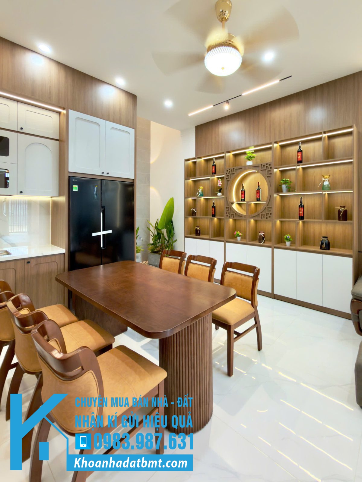 💎 Nhà 3 tầng tân cổ điển 5x16m ( dtsd 180m2) đường Trần Can – Hẻm cấp 1 Y Wang hạ giá còn 4tỷ450 - Hình ảnh 5