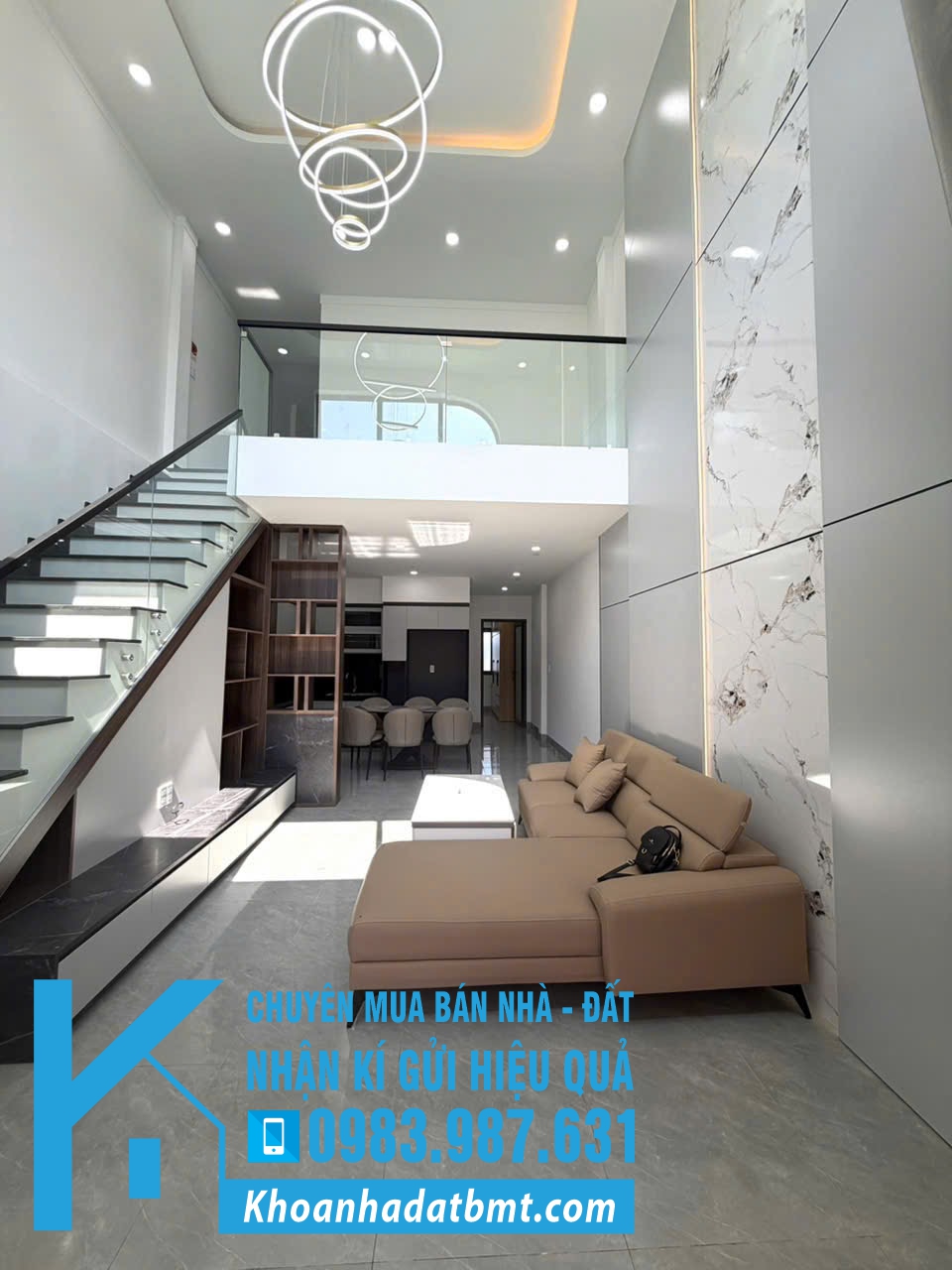 💎 Nhà mê lửng 4,7x21m hẻm 451 Y Moan , gần trường học Nơ Trang Gư - Hình ảnh 3