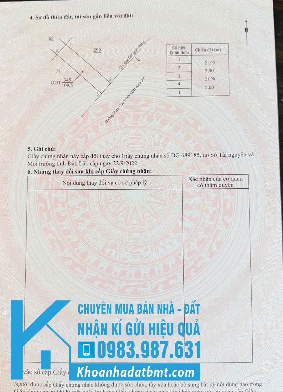 💥Đất TC 100%, 5*22m đường Phan CHu Trinh,ngay Trung Tâm Thành Phố,nhiều lô khác - Hình ảnh 4