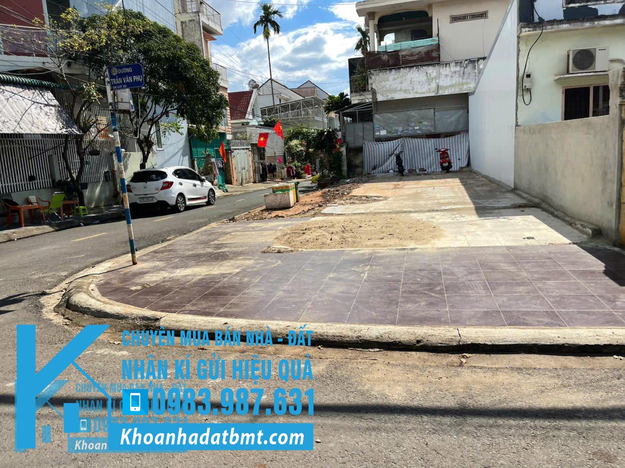 💥Đất 2 mặt tiền 5,21*15m Đường Trần Văn Phụ,Kinh Doanh tốt, nhiều lô khác