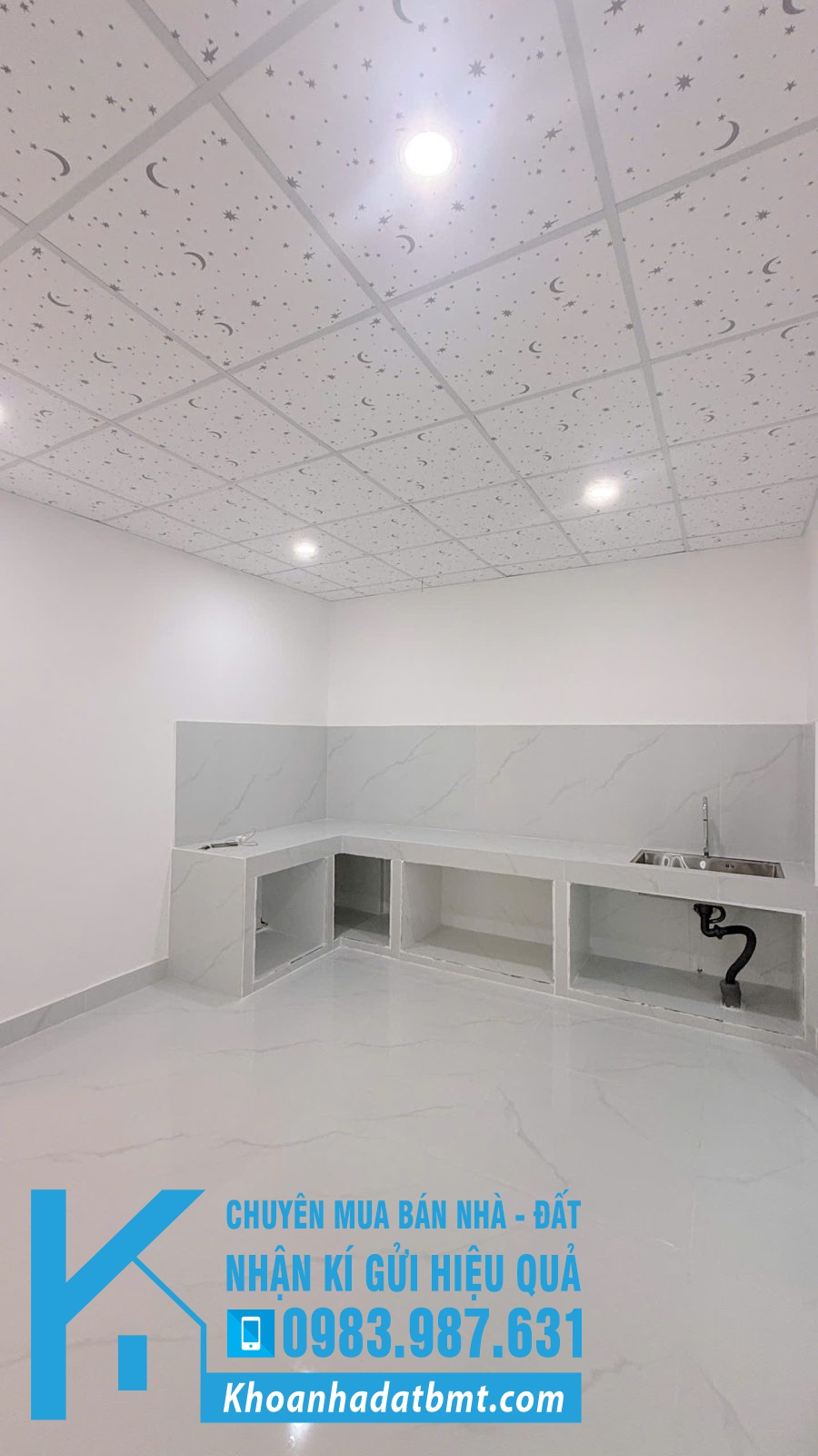 💥Nhà Mê Lửng 5*16,6m,hẻm 183 Mai Hắc Đế,Gần Eco Palace - Hình ảnh 4