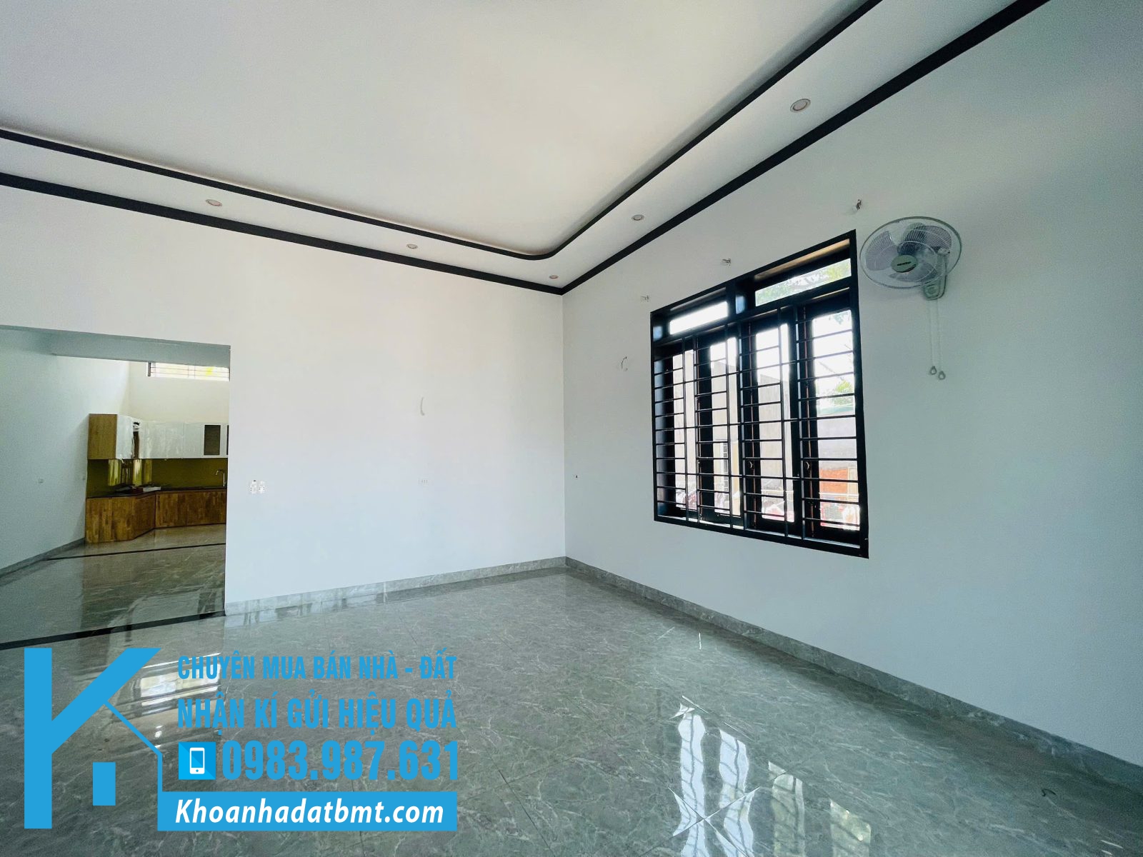 💥 Hạ giá bán nhanh 1tỷ650 còn 1tỷ390💥 💎 Nhà cấp 4 mới 100% 5,5x38m nở hậu 7,5m hẻm Y Wang – phường Eakao, gần chợ Tự Thành - Hình ảnh 3
