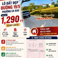 💥Đất TC 5*12m,hẻm Đường 19 tháng 5,gần Mai Thị Lựu,nhiều lô khác