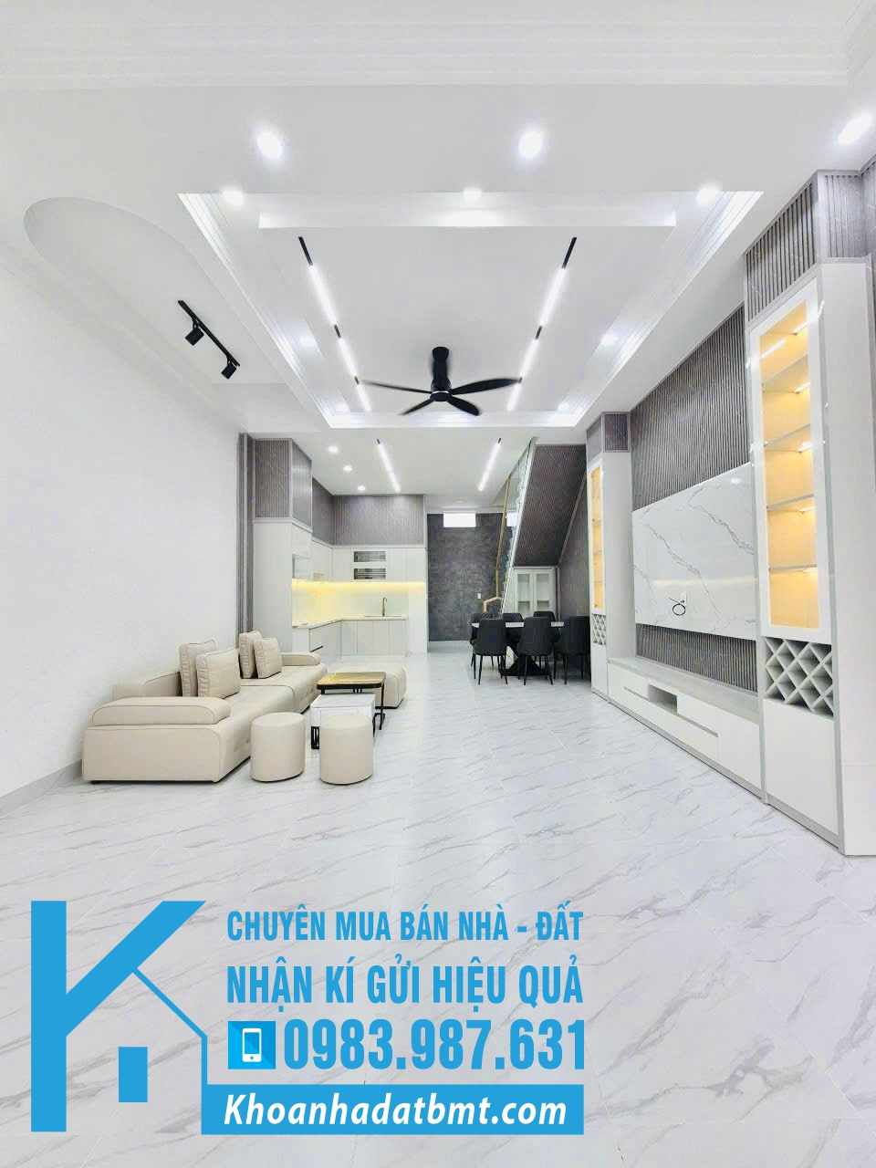 💥HẠ GIÁ,Nhà Mê 5*14,6m hẻm Mai Hắc Đế cách Ecopark 500m - Hình ảnh 5