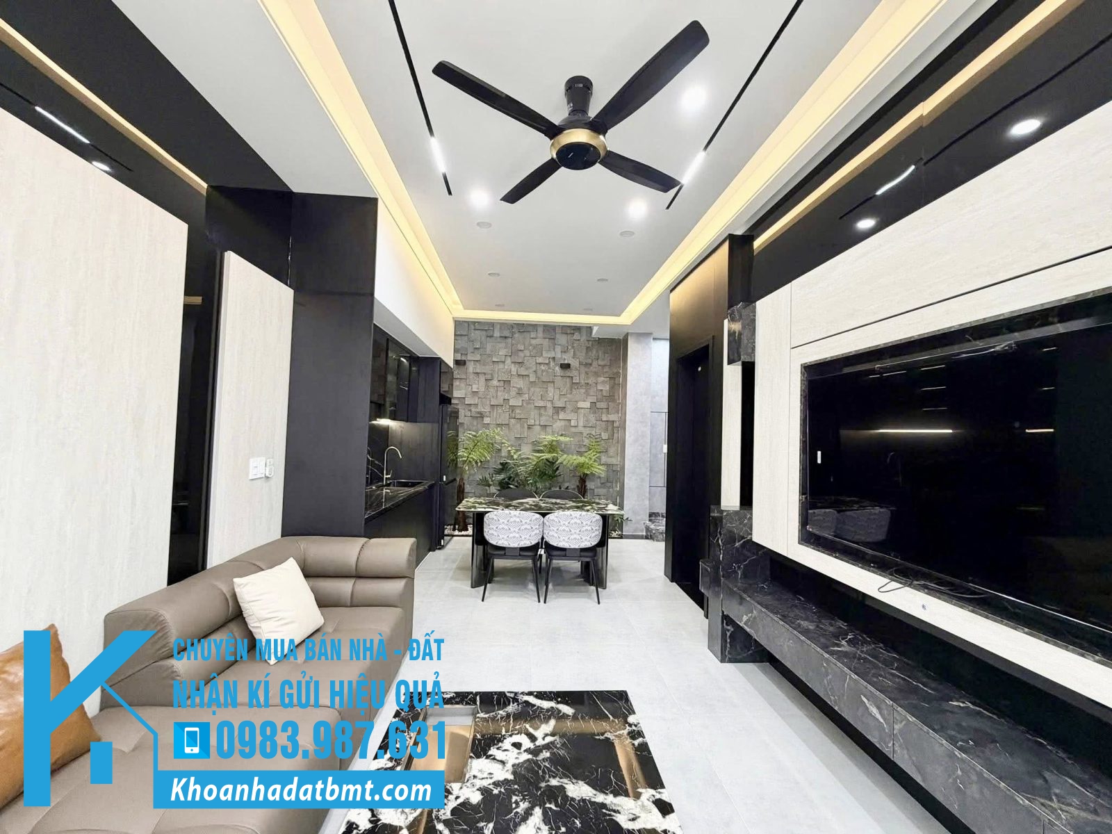 Nhà mê mới dtxd 100m2 hẻm Phùng Chí Kiên , cách chợ Ngô Mây chỉ 200m - Hình ảnh 3