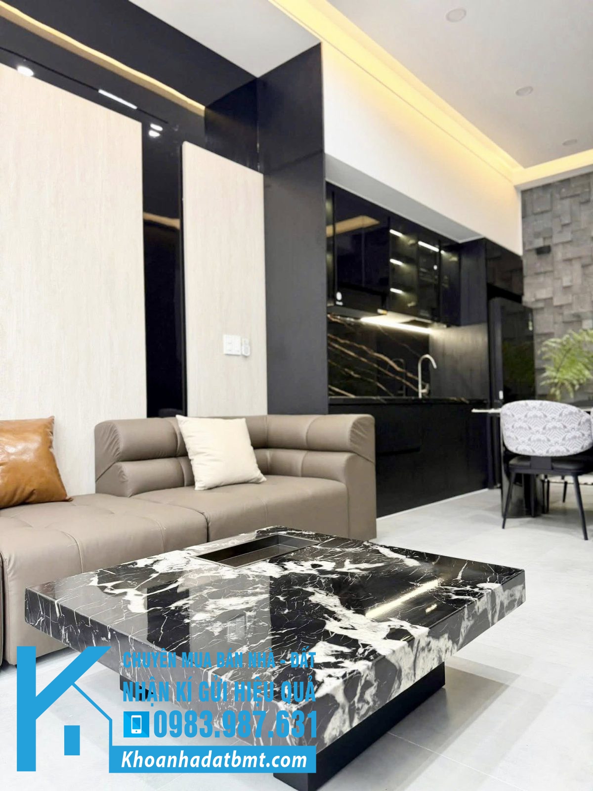 Nhà mê mới dtxd 100m2 hẻm Phùng Chí Kiên , cách chợ Ngô Mây chỉ 200m - Hình ảnh 2