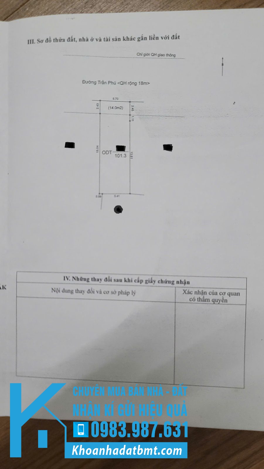 💥Nhà Cấp 4 TC 5,7*17,5m hậu 6m,Đường Trần Phú,Kinh Doanh Tốt ,nhiều lô khác - Hình ảnh 2
