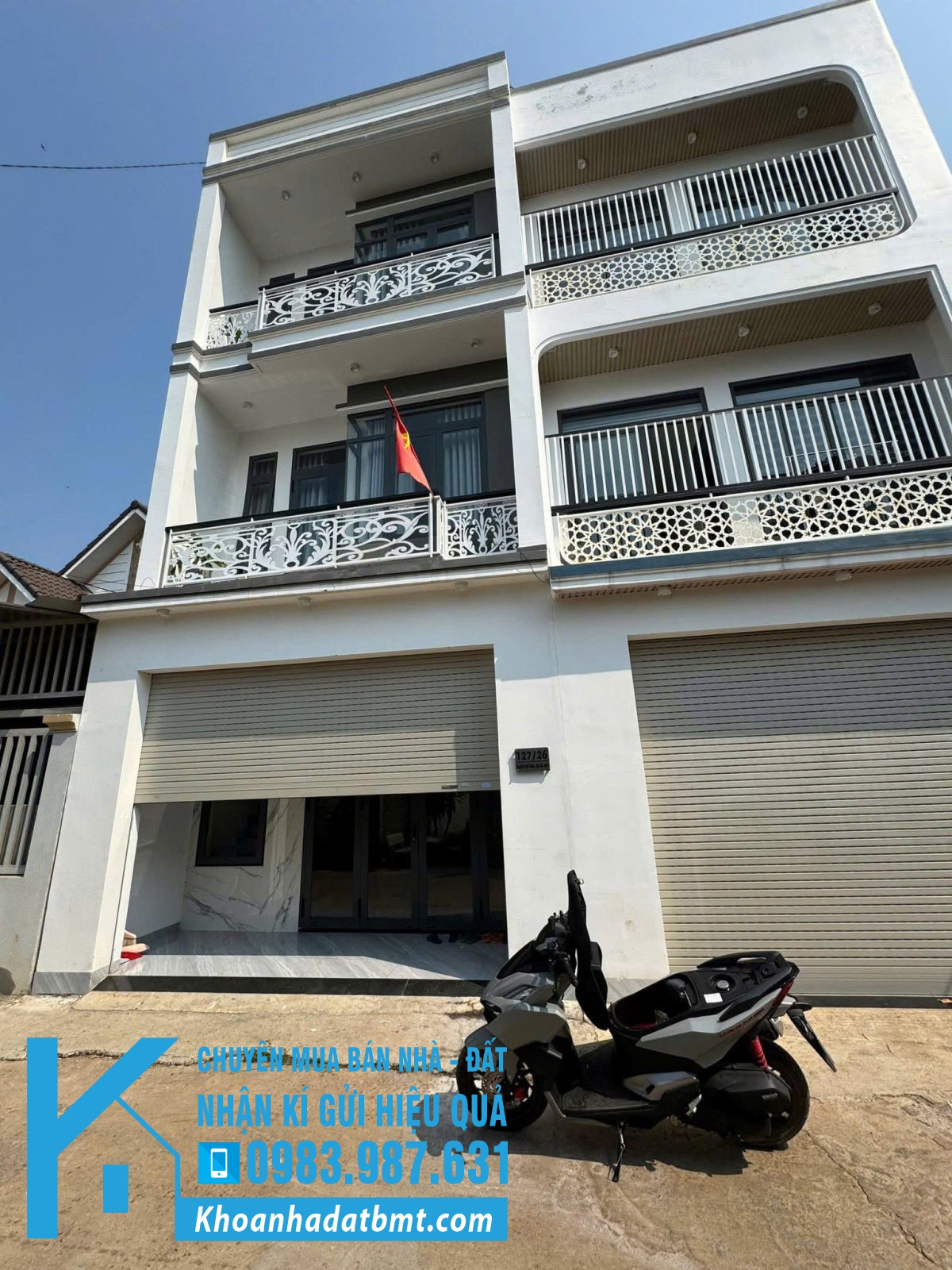 💥Nhà 2 Mê,3 Tầng DT Sử Dụng 170m2 ,3 Tầng,hẻm Nguyễn Hữu Thấu hẻm Thông,gần Hoàng Việt