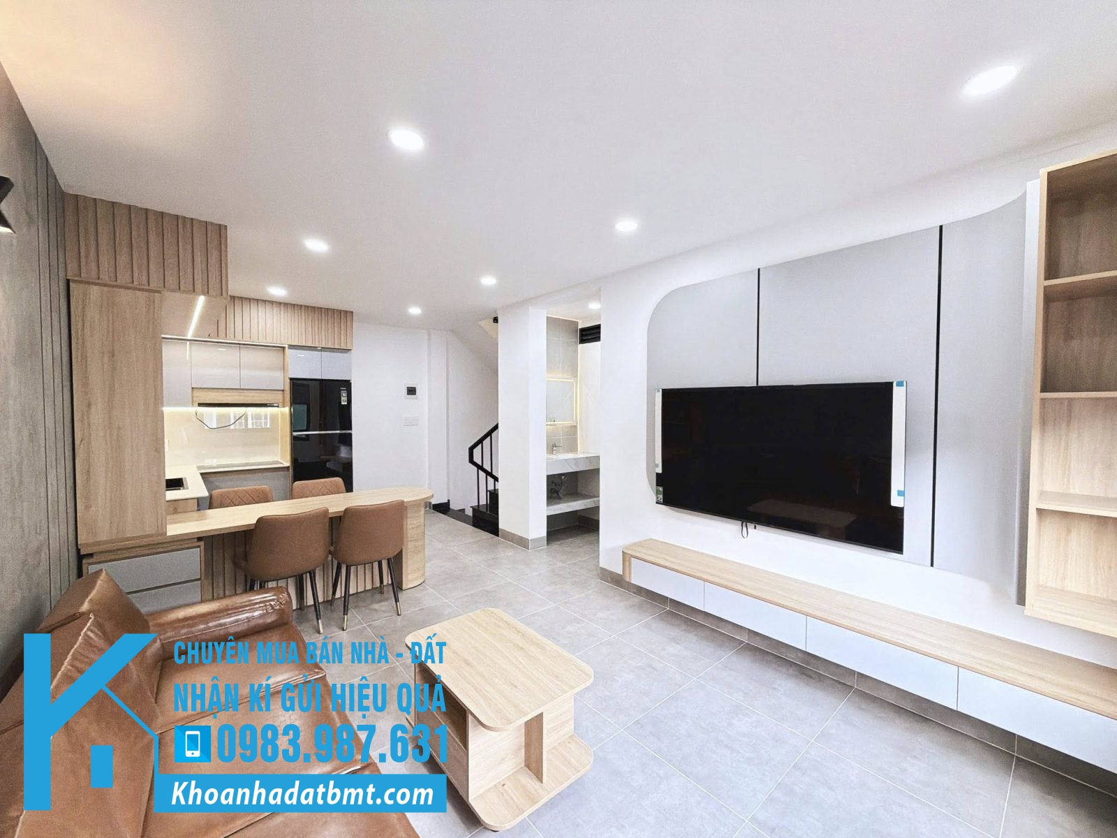 Nhà 2 Mê 6*8m( dtsd 120m2) hẻm Lương Thế Vinh thông Y Ngông- Hồ Tùng Mậu - Hình ảnh 6
