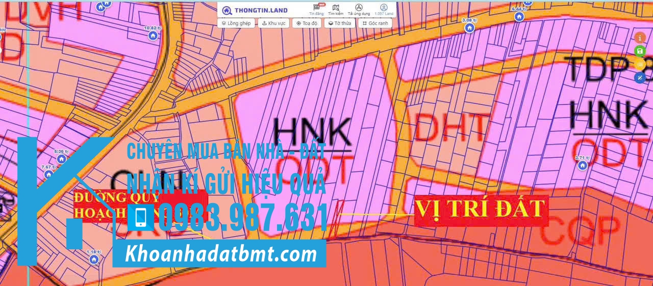 💥Đất TC 9,4*53m,Tổng 501m2 Hẻm Y Ngông nối dài,Phường Buôn Ma Thuột,gần Nguyễn Thị Định - Hình ảnh 4